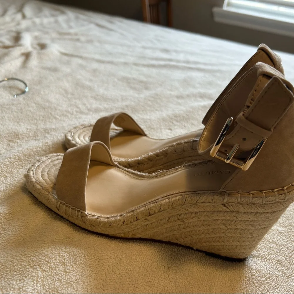Vince Camuto‎ Beige Espadrille Sandals